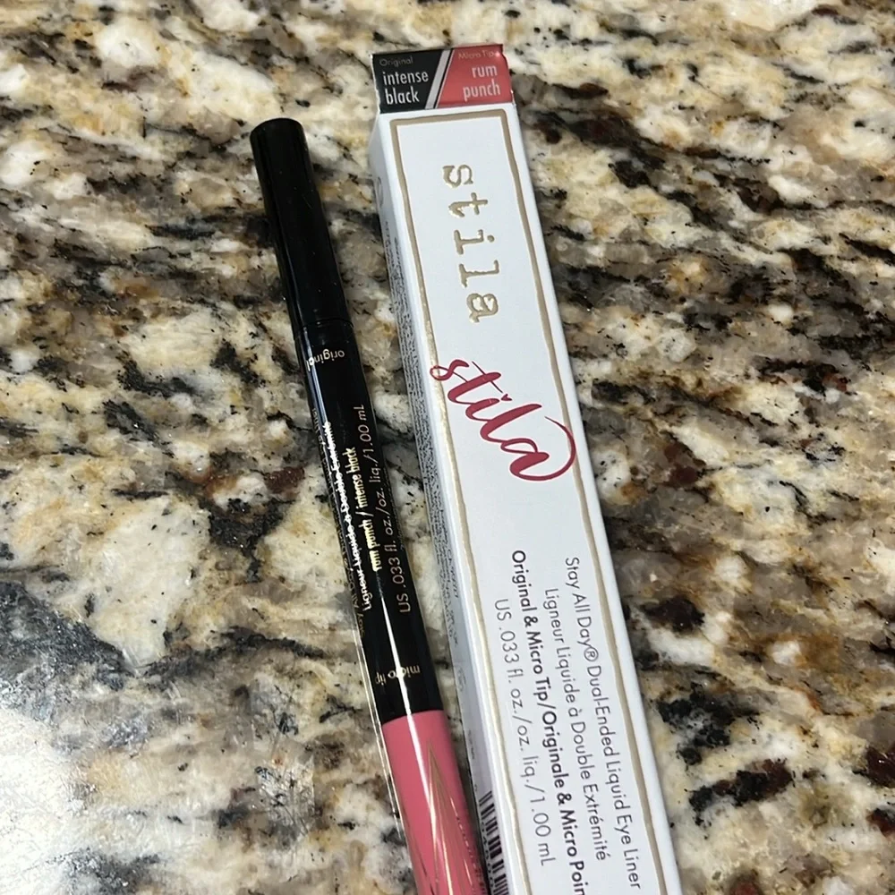🌙💕Stila Rum Punch Intense Black Dual Ended Liquid Eyeliner